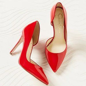 Jessica Simpson Prizma Patent d'Orsay Pumps - Size 7.5